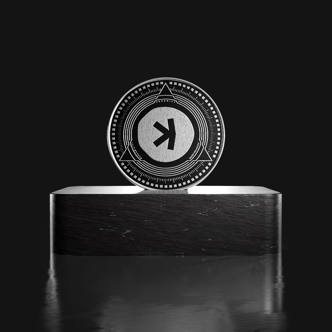physical kaspa coin, physische kaspa münze