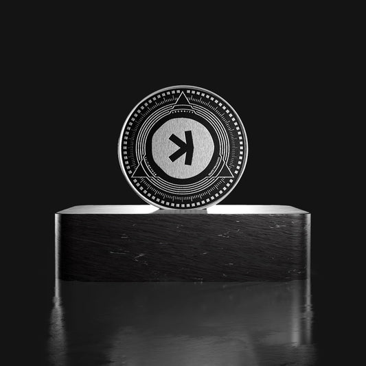 physical kaspa coin, physische kaspa münze
