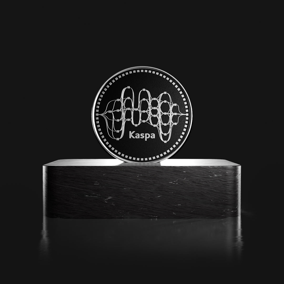 Physical Kaspa collectable coin