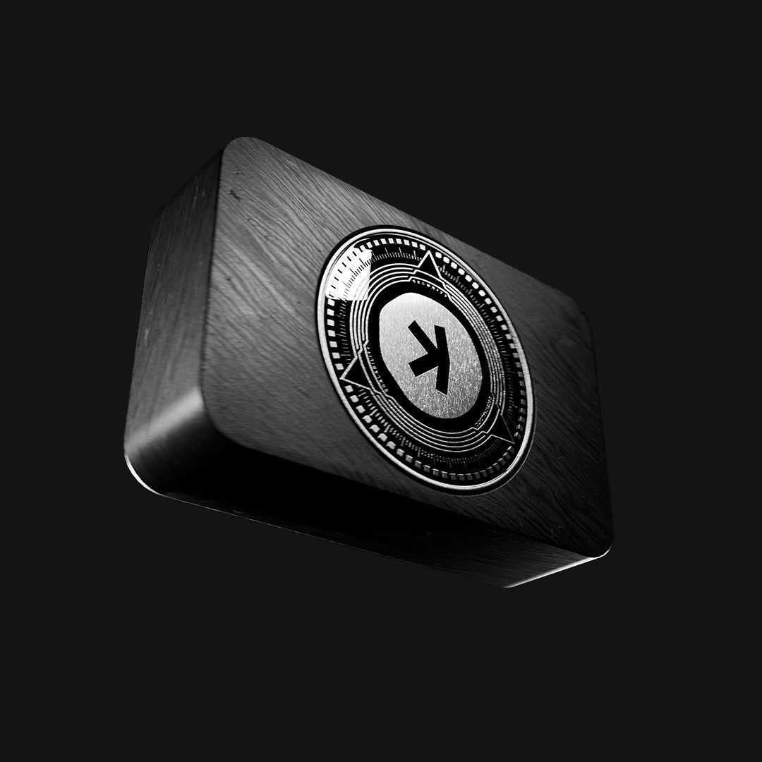  Kaspa gedenkmünze, physical kaspa coin, Physische Kaspamünze, Crypto collectible